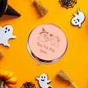 ACCOLIAMBER Boo Basket Stuffers for Women Her Compact Mirror for Women Girlfriend Halloween Party Supplies Spooky Basket Stuffers Anniversary for Wife Christmas Stocking Stuffers Valentines