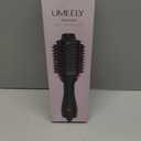 Hair Dryer Brush Blow Dryer Brush in One, Upgraded 4 in 1 Hair Dryer and Styler Volumizer with Negative Ion Anti-frizz Ceramic Titanium Barrel Hot Air Hair Straightener Brush