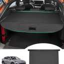 Powerty Retractable Cargo Cover for 2024 Buick Envista, Canvas Texture Trunk Cover Privacy Screen Rear Security Shade for Envista Accessories
