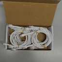 Everest Ultra Slim Cat6a Ethernet Patch Cables 1ft (10-Pack) Black - 10GB Cat 6a Patch Cable - Bendable, Flexible & Thin Ethernet Cable - Space Saving 32AWG 550MHZ Cat6a Cables - 100% Copper Wires