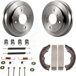 Rear Brake Drum Shoes And Spring Kit Replacement For 2002-2006 Nissan Sentra 1.8L K8N-100335