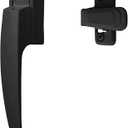 Ideal Security Model 1994 VP Pull Handle Set for Storm and Screen Doors, Fits 1 to 2-1/8 inches Thick Doors, Matte Black