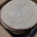 Tioncy 20 Pcs Natural Large Wood Slices for Wedding Centerpieces Decor Round Unfinished Wood Slab for Tables Wooden Circle for DIY Crafts Rustic Centerpiece(9-10 Inch)