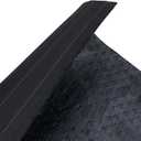 Boomerang Rubber 4400000, 4 in x 6 in Utility All-Purpose Rubber Mat, 3/8 in Thick, Grooved Bottom Drainage, Made in USA, Recycled Tire Cord Reinforced Rubber for Farm Use, Truck Beds and Trailers