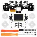 eXtremeRate Light Version Whole Clicky Kit V2 for PS5 Controller BDM-040 050 060 Shoulder Face Buttons, Micro Switch L2R2 Clicky Hair Trigger Kit Tactile L1R1 Face Buttons Mouse Click for PS5 Control
