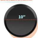 Pizza Pan for Oven, 10 Pizza Pan Compatible with Breville Mini Smart Oven BOV450XL,BOV650XL BOV800XL,Non-Stick Pizzas Tray for Breville Toaster Ovens Accessories, Replacement for Breville Pizzas Pans