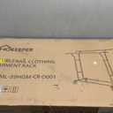 HOKEEPER Clothes Rack Heavy Duty Rolling Clothing Racks for Hanging Clothes, Commercial Garment Rack, Collapsible  Portable Clothes Rack with Wheels and Adjustable Shelves