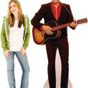 Cardboard People Elvis Presley with Guitar Cardboard Cutout, One Size