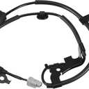 Motoforti Front Left ABS Sensor Wheel Speed Sensor, for Lexus IS 350 2006-2013, Metal, No.8951630030/89516-30030, Black