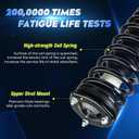 Front Strut Assembly & Sway Bar Links for 2006-2009 Ford Fusion 3L Mercury Milan Shock Absorbers Replace172261 4PCS