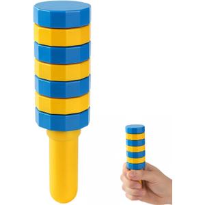 Handheld Wooden Balancers, Wooden Balance Challenge Set, True Balance Handheld Wooden Toy, Coordination, Motor Skills, Creative Play & Patience, Fidget Games Gift for Holiday,and Classroom