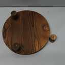 3PCS Wooden Display Risers for Display, Wood Riser Display Pedestal Stand for Home Décor (Rustic Brown, 8,6,5'')