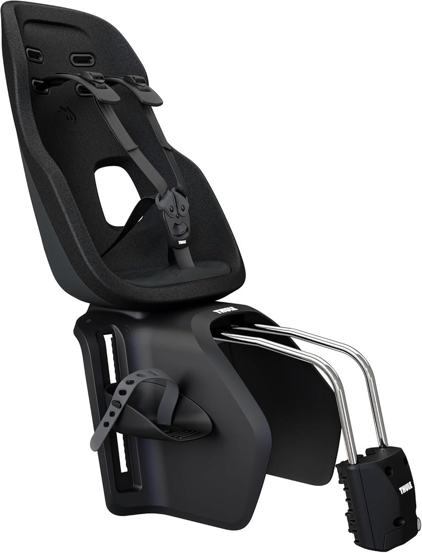 Thule Yepp Nexxt 2 Frame-Mounted Child Bike seat, Adjustable footrests and 5-Point Harness, Easy-to-Mount Design, Reflective Details