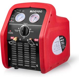 Portable 3/4 HP Refrigerant Recovery Machine, Single Cylinder