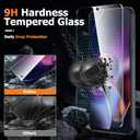 Fotbor 3 Pack for Motorola Moto G Stylus 5G (2024) Tempered Glass Screen Protector, 9H Hardness Shatterproof, HD Clear Film Sensitive Touch Case Friendly Bubble Free