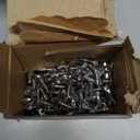 Wensilon500pcs#85/8for Sheet Metal Self-Tapping Screws 410 Stainless Steel Flat Head High-Strength Quick self-Drilling Screws