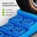 RVMATE 12 Pack RV Leveling Blocks, Heavy Duty Camper Leveling Blocks, Levelers for RVs, Reduce Trailer Movement, Trailer Leveling BlocksRV Leveling System Great for Single and Dual Wheels
