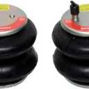 Firestone Airide 2715 Red Label Rear Air Springs Kit fits 2012-2025 C3500HD Cab-Chassis | 5-150 PSI | Load Capacity of 7,500 Pounds | No Drill Installation