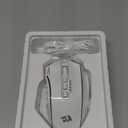 Redragon Wireless Gaming Mouse, MMO Gaming Mouse UP 16,000 DPI, 16 Macro Programmable Buttons, RGB Rechargeable Mouse with 12 Side Buttons, 70Hrs for PC Laptop MOBA FPS, White,M901P-WS