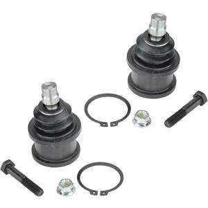 TRQ Front Upper Ball Joint Set Compatible with 95-11 Ford 98-09 Mazda 97-01 Mercury