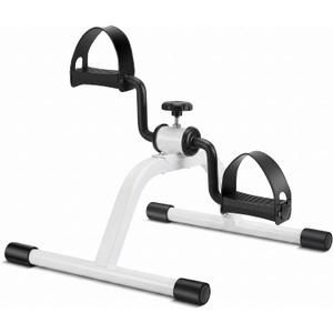 Pedal Exerciser Mini Exercise Bike for Leg and Arm Recovery Exercise Lightweight and Portable Floor Bike