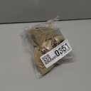 Meseey 2 Pcs 12 x 8.8 Inch Big Bow with Natural Burlap with Red Ribbons Bow Use for Christmas Gift Wrapping, Party Decoration