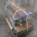 Patiowell 8 x 6 FT Plastic Outdoor Storage Shed with Floor, Resin Shed with Window and Lockable Door for Garden, Backyard, Tool Storage Use, Easy to Install in Brown (Kick-it Shed)