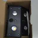 Solar Lights Outdoor 3000K Warm White Downlights LED Dusk to Dawn Waterproof Solar Light for Fence, Wall, Address, Mailbox, House Number, Sign(2 Pack)