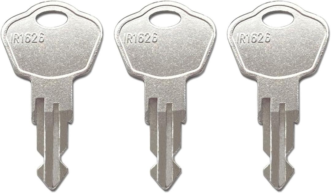 3 Replacement Keys for Sentry Safe Key Code 3A2-3W2 Works Sentry Safe Model 1100 and 1170 Small Medium Chest Large File and More(3O2)