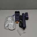 Travel Steamer for Clothes, 110240V Dual Voltage Portable 2in1 Steamer ＆ Iron 2 In 1 Mini Handheld Garment Steamer Iron, 1100W, Large Ceramic Heat Panel for Home & Global & Europe Traveling