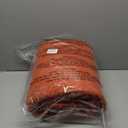 Qucover Alaska King Bedspread, Extra Wide Oversized King Bedspread 132x 120, 3 Piece Soft Microfiber Lightweight Oversized King Quilts Set, Vintage Persian Pattern, Burnt Orange