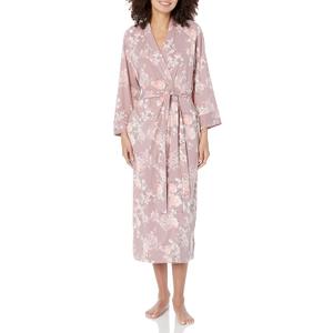 N Natori Women's Lotus Blossom Robe Length 49", L