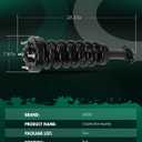SCITOO Front Strut Assembly Shock Absorber for Ford for F-150 4WD