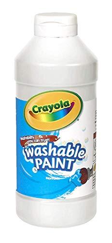 Crayola Washable Paint, White, 16 oz. Crayola Washable Paint, White, 16 oz.