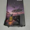 Outdoor Bluetooth Speaker with Flame Atmosphere, Led Waterproof Wireless Torch Speaker, Stereo Sound, Cool Gadgets for Camping, Yard, Party, Home, Decorations, Electronics Gifts for Men, Women, Dad