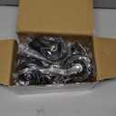 RidRed Office Chair Wheels - Replacement Rubber Wheels - Universal Fit 3 Inch Casters, Heavy-Duty Chair Casters, Noise Free, Fits 98% Chair, for All Floor (5) (Transparent)