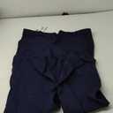 Women's Stretchy Straight Leg Dress Work Pants Business Office Casual Slacks with Pockets, Size 10, Navy