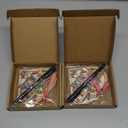 2 Pcs Personalized Just A Girl Who Loves Book Ornaments for Christmas Tree, Custom Name Heart Shape Girl Book Lover 2 Layered Wooden Christmas Ornament, Library Bookshelf Bookish Ornament Gifts for Women (Style11)