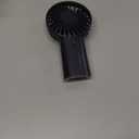 JISULIFE Handheld Fan, 6000mAh Portable Fan, Mini Hand Fan, USB Rechargeable [30H Max Cooling Time] Battery Operated Hand Fan with 3 Speeds for Travel/Commute/Picnic/Office-Blue