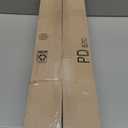 Mineye 11NBBKGDDS Self-Adhesive Front Control Range Stainless Steel Backguard, 29.75"× 4.75" Stainless Steel Backsplash Guard for Most Brands of Stove, Black