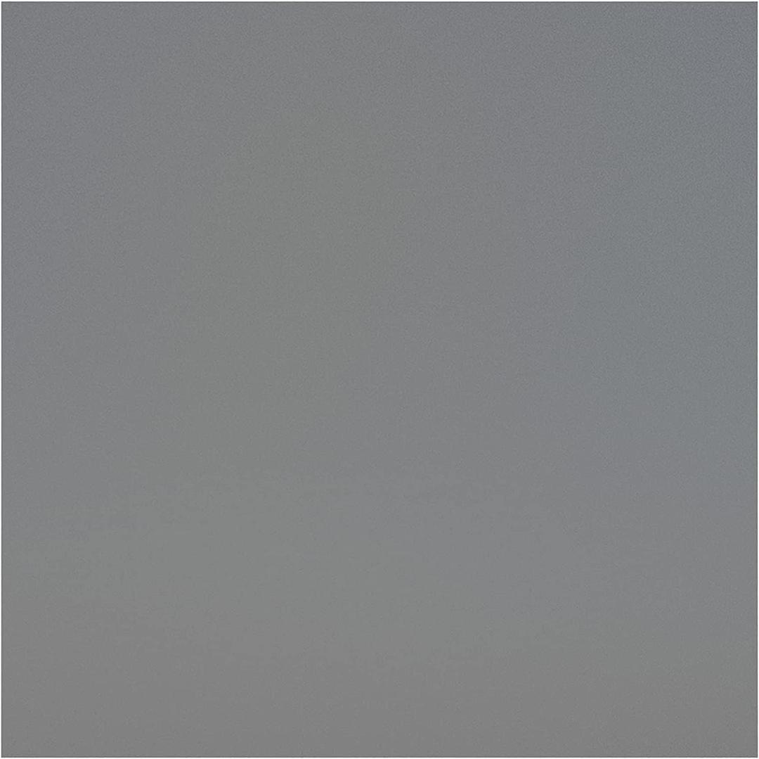 Coavas Window Privacy Film Frosted Glass Static Cling UV Sun Blocking Heat Control Window Tint Day and Night Insulation Home Bathroom Door Decorative Frosting Cover, 23.6 x 78.7 Inch, Gray