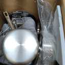 Cuisinart Stainless Steel Pots and Pans Set, Induction Compatible, 12 pc