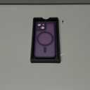 CANSHN Magnetic for iPhone 13 Mini Case, Upgraded [Full Camera Protection] [Compatible with Magsafe] [Translucent Matte] Shockproof Protective Phone Case for iPhone 13 Mini 5.4" - Deep Purple
