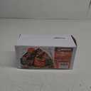 16 Pack Tent Stakes Heavy Duty - 8" Ground Anchors Screw in - Camping Stakes with Grow in The Dark Heads - Metal Threaded Tent Spikes with 1 Hex Head Driver, 1Stopper T Pull Hook and Storage Bag