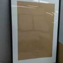 upsimples 20x30 Poster Frame, Display Pictures 16x24 with Mat or 20 x 30 Without, Wall Hanging Picture Frames, Black, 1 Pack