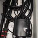 AQQA Aquarium Gravel Cleaner, 6-in-1 Electric Fish Tanks Gravel Vacuum Cleaner Set for Remove Dirt, Change Water, Wash Sand, Water Shower, Water Circulation (20W, 320GPH)