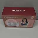 Momcozy M5 Smart APP Controlled Wearable Breast Pump, Hands-Free Wireless Electric Pump, 3 Modes 9 Suction Levels, BPA-Free, Portable Lightweight, 24mm Flange, 2-Pack Cozy Red