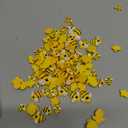 120 Pcs Tiny Resin Bees for Crafts Bulk Small Mini Plastic 3D Flatback Bee Charm Embellishments for Summer Honey Themed Party Decor Art DIY Crafts Baby Shower Birthday Decoration