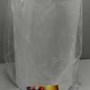 Tall Lamp Shade, 10" Top X 10" Bottom X 13" High Large Drum Lampshade for Table Lamps Floor Lamp, White Line Fabric Lamp Shade, Easy Assembly Replacement Lampshades (1pack)