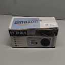 Victrola VBB-25-SLV Mini Bluetooth Boombox with Cassette Player, Recorder and Am/FM Radio, Silver